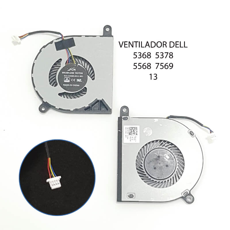 FAN DELL Inspiron 5368 5378 5568 7569 13-7000 15-5000