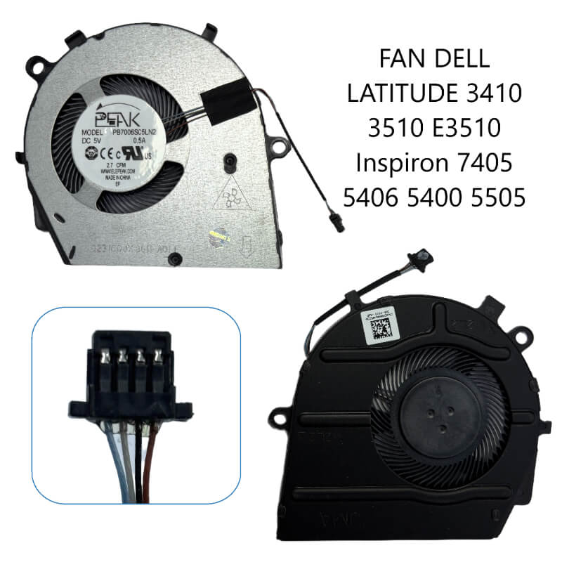 FAN DELL Latitude 3410 3510 E3510 Inspiron 7405 5406 5400 5505