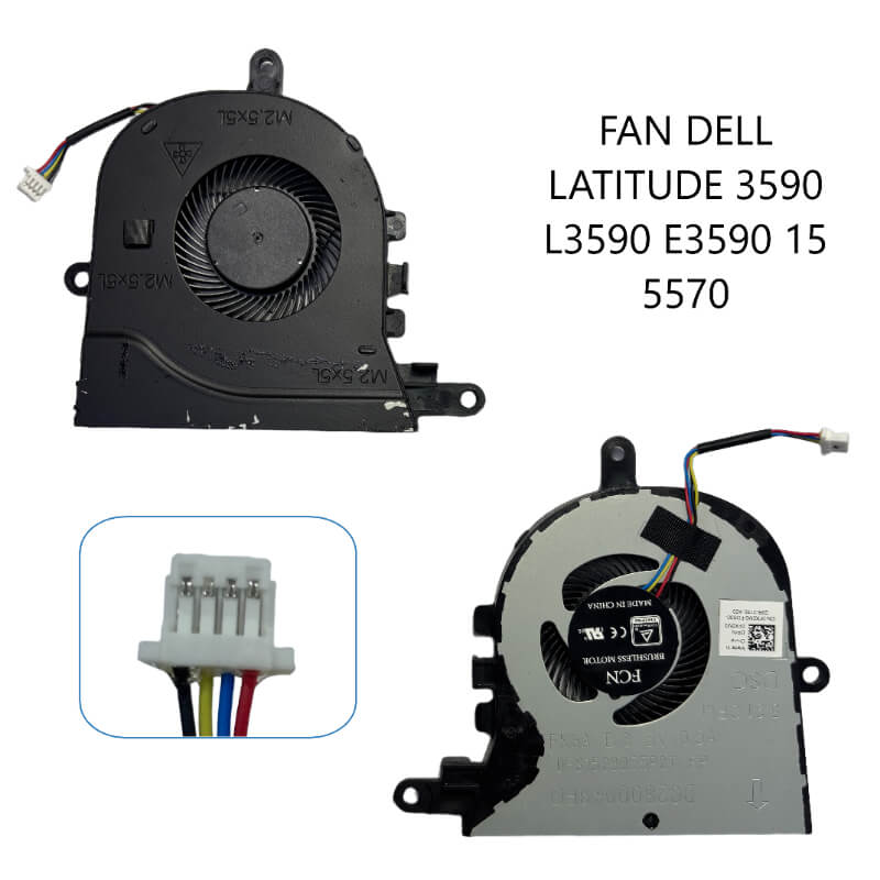 FAN Dell Latitude 3590 L3590 E3590 15 5570 CON COLETA