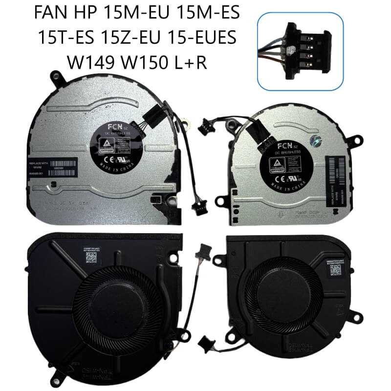 FAN HP 15M-EU 15M-ES 15T-ES 15Z-EU 15-EU/ES W149 W150 L+R