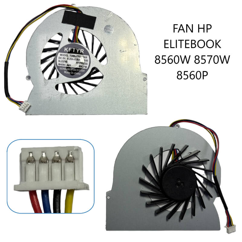 FAN HP Elitebook 8560W 8570W 8560P