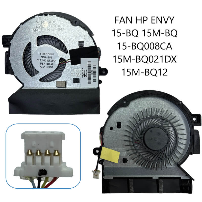 FAN HP Envy 15-BQ 15M-BQ 15-BQ008CA 15M-BQ021DX 15M-BQ12