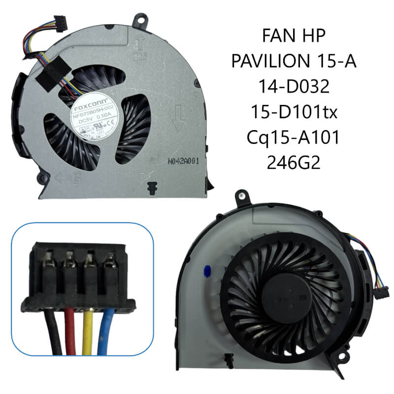 FAN Hp Pavilion 15-A 14-D032 15-D101tx Cq15-A101 246G2