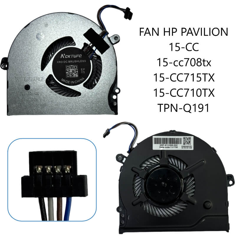 FAN HP Pavilion 15-CC 15-cc708tx 15-CC715TX 15-CC710TX