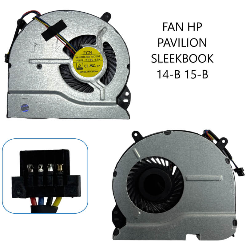FAN HP Pavilion Sleekbook 14-B 15-B 14-1000 15-1000 VERSION 2