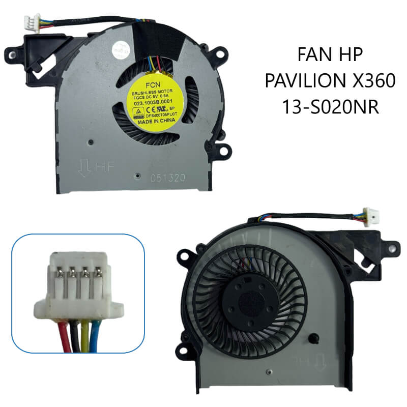 FAN HP Pavlion X360 13-S020NR