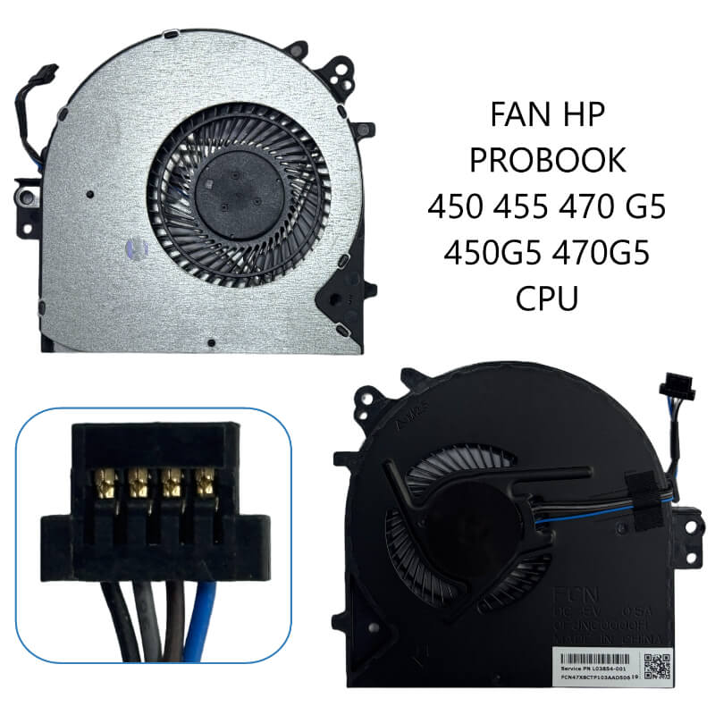 FAN HP Probook 450 455 470 G5 450G5 470G5