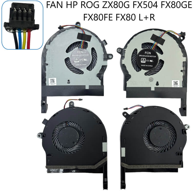FAN HP ROG ZX80G FX504 FX80GE FX80FE FX80 L+R