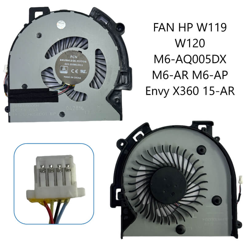 FAN HP W119 W120 M6-AQ005DX M6-AR M6-AP Envy X360 15-AR