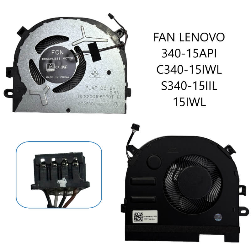 FAN Lenovo 340-15API C340-15IWL S340-15IIL 15IWL,