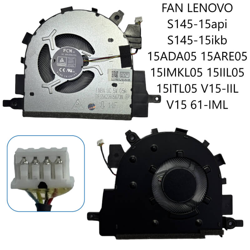 FAN LENOVO S145-15api, S145-15ikb 15ADA05 15ARE05 15IMKL05 15IIL05 15ITL05 V15-IIL