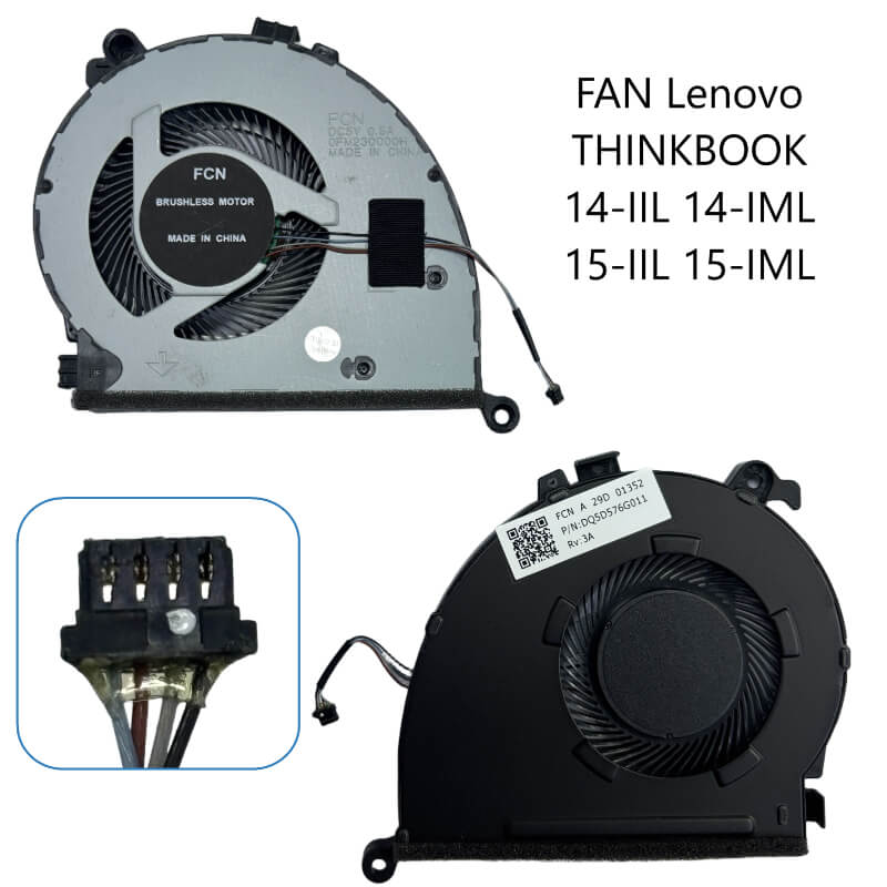 FAN Lenovo ThinkBook 14-IIL 14-IML 15-IIL 15-IML