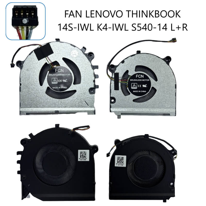 FAN Lenovo THINKBOOK 14S-IWL K4-IWL S540-14 L+R,