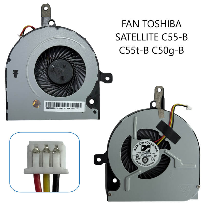 FAN Toshiba Satellite C55-B C55t-B C50g-B