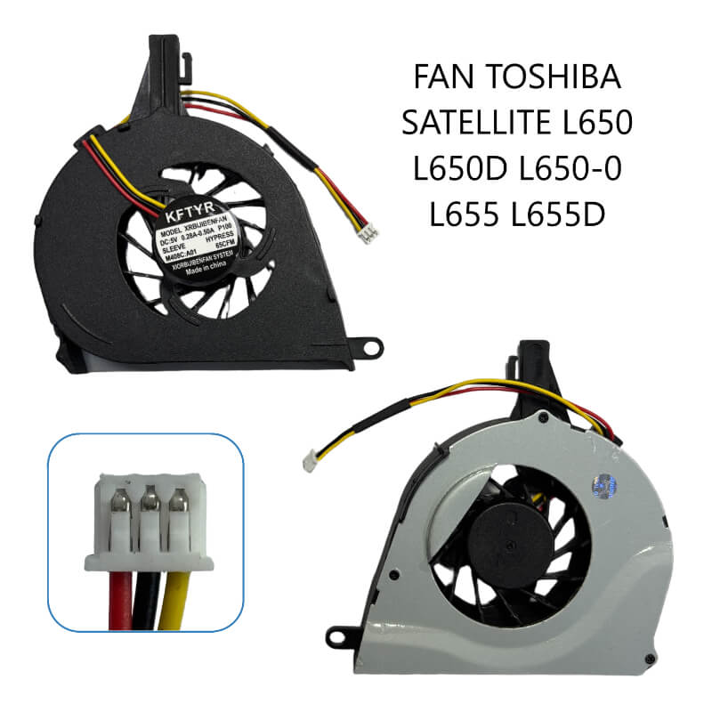 FAN TOSHIBA Satellite L650 L650D L650-0** L655 L655D