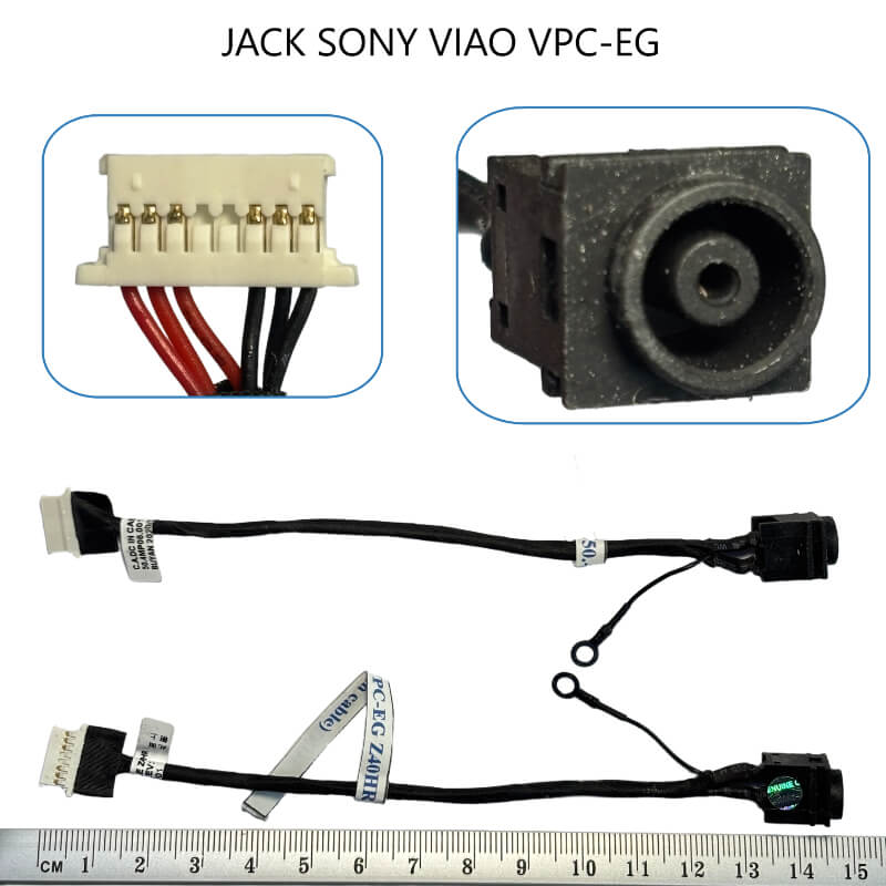 JACK SONY VIAO VPC-EG Z40HR 50.4MP02.001(with cable)