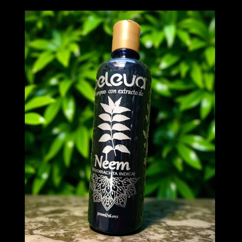 Shampoo con Extracto de Neem 500 ml - Control de Caspa y Cuidado Natural del Cabello
