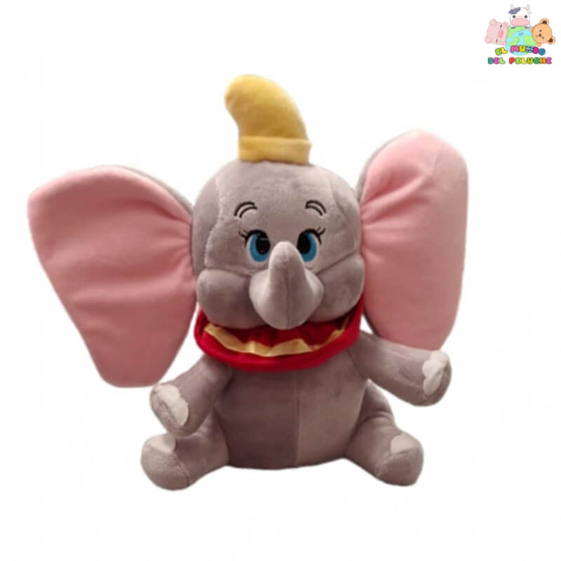 Peluche Dumbo #1 – Personaje de Película | Gris con Orejas Largas | 21 cm de Altura – El Mundo del Peluche