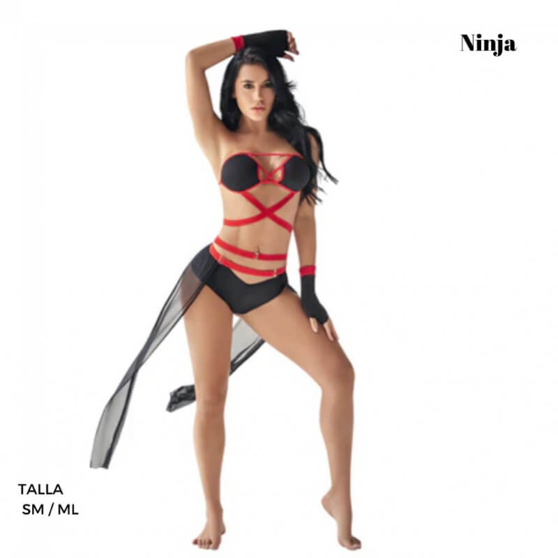 Disfraz Ninja Sexy Erótico Lerot: Desata tu Pasión Oculta