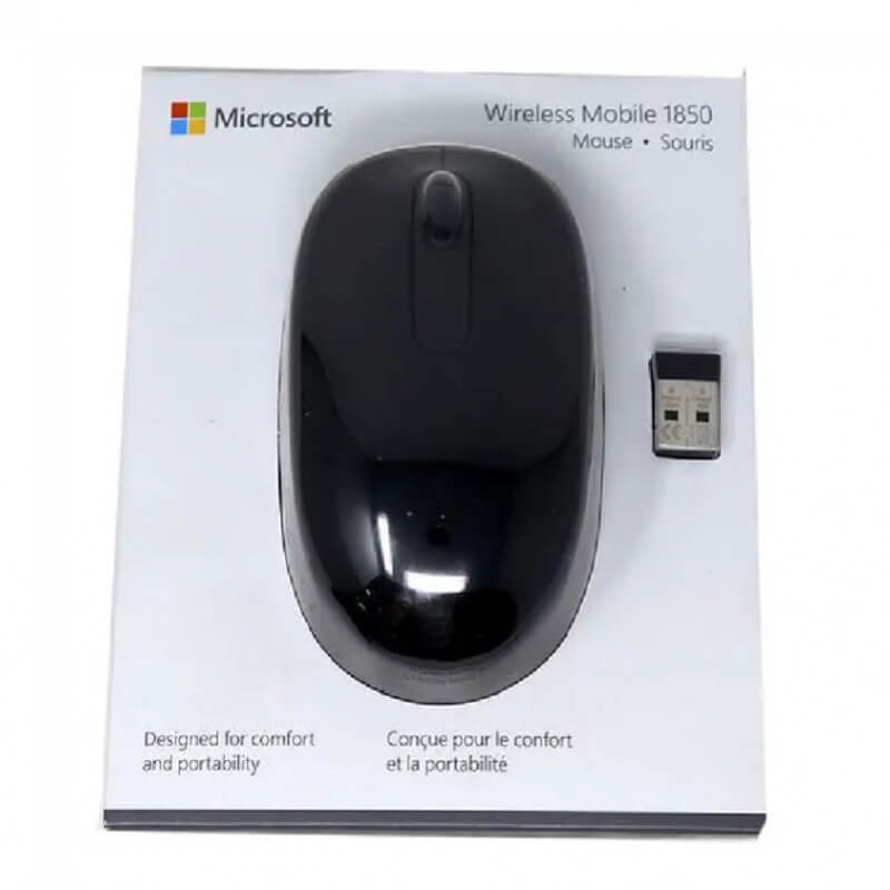 MOUSE MICROSOFT 1850 WIRELESS NEGRO