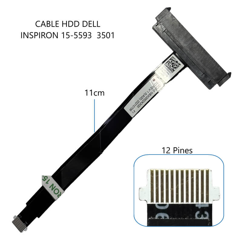 CABLE DE DISCO DURO HDD DELL INSPIRON 15-5593 INSPIRON 3501