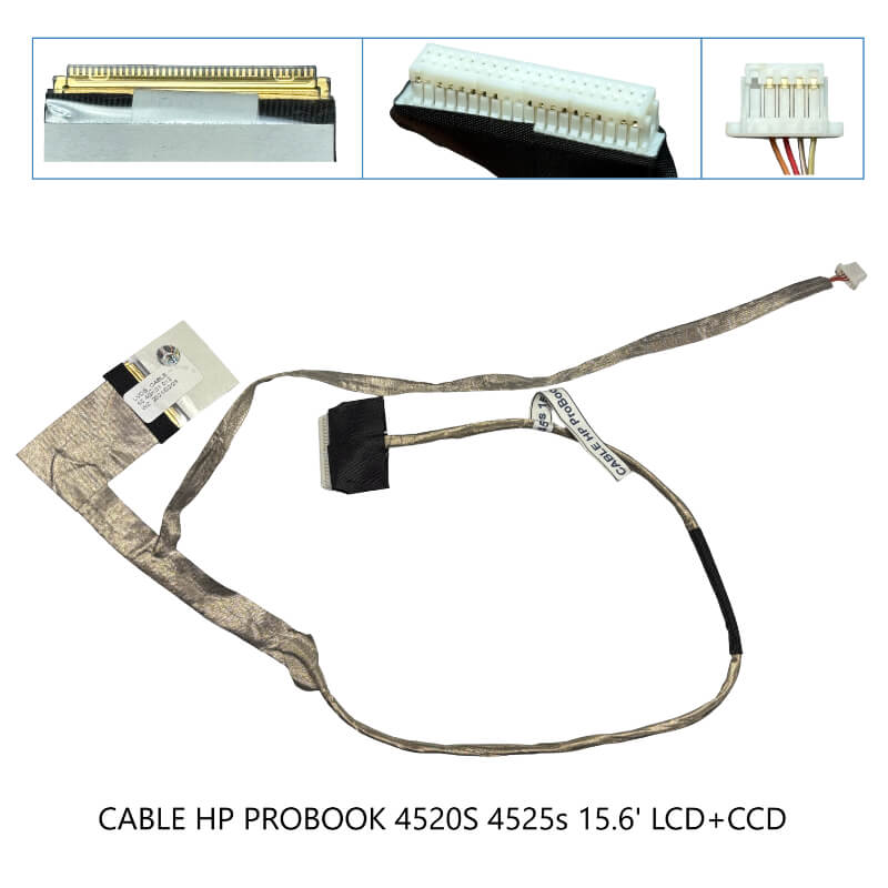 CABLE FLEX HP ProBook 4520S 4525s 15.6' LCD+CCD