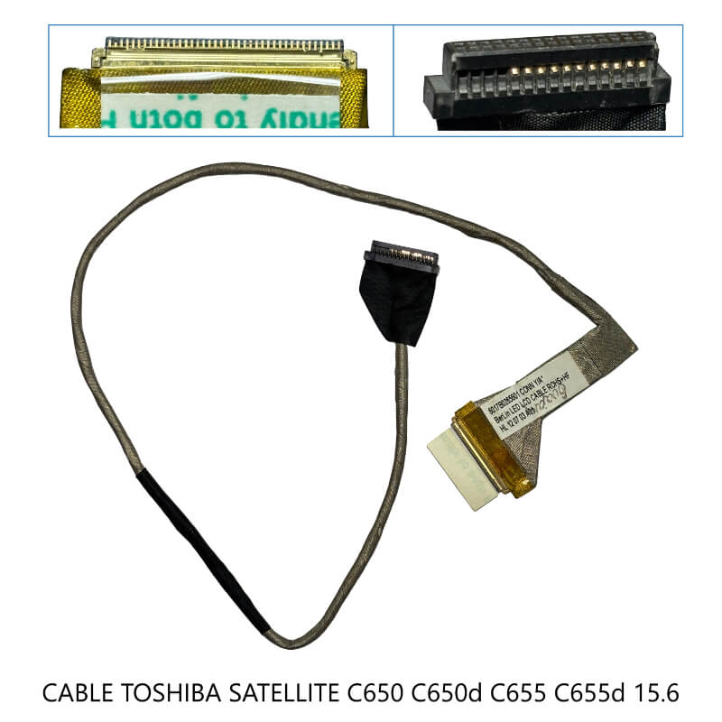 CABLE FLEX TOSHIBA Satellite C650 C650d C655 C655d 15.6
