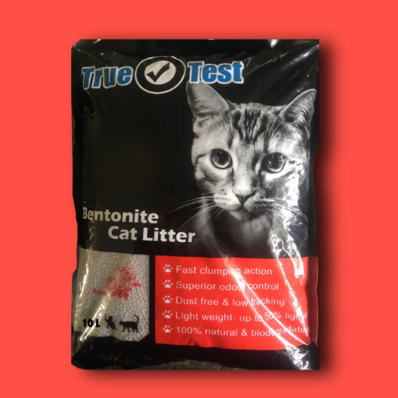 Arena para gatos True Test 8kg Rosas