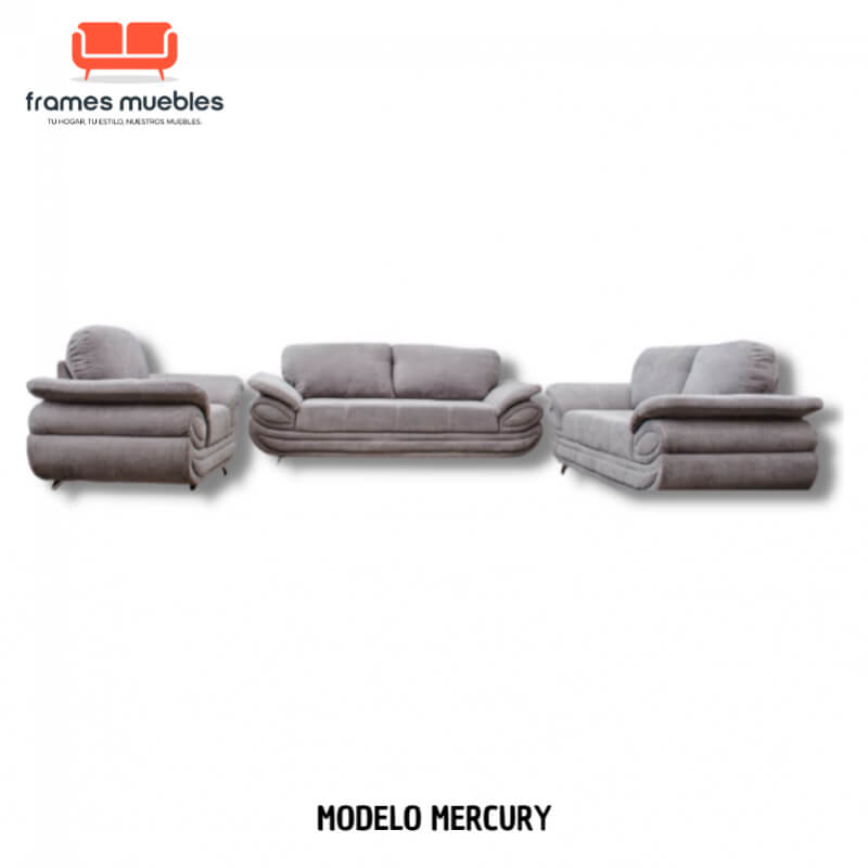 Juego de Sala Mercury (3-2-1) – Modernidad, Confort y Personalización para Tu Hogar | Frames Muebles