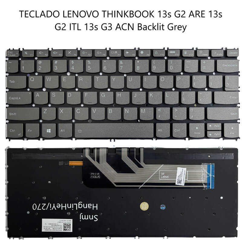 TECLADO Lenovo ThinkBook 13s G2 ARE 13s G2 ITL 13s G3 ACN