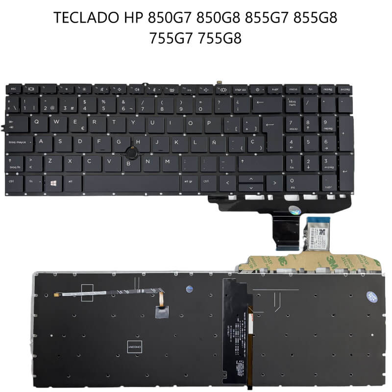 TECLADO HP 850 G7 850 G8 855 G7 855 G8 755 G7 755 G8