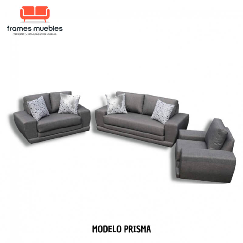 Sala Moderna Modelo Prisma – Diseño Contemporáneo Personalizable para Tu Hogar | Frames Muebles