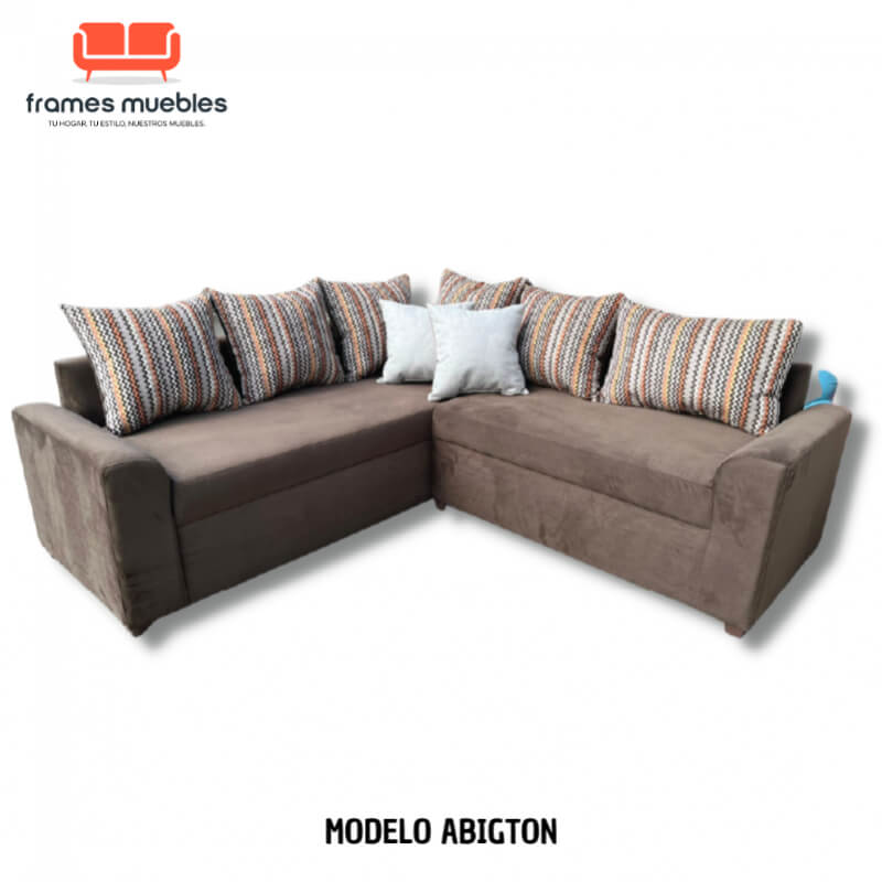 Modelo Modular Abigton (L) – Sofá Personalizable para Espacios Modernos y Elegantes | Frames Muebles