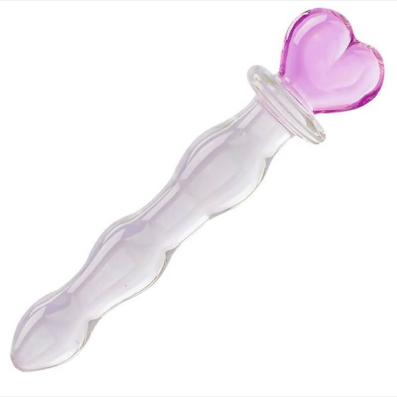Dildo de Vidrio varita, talla M.