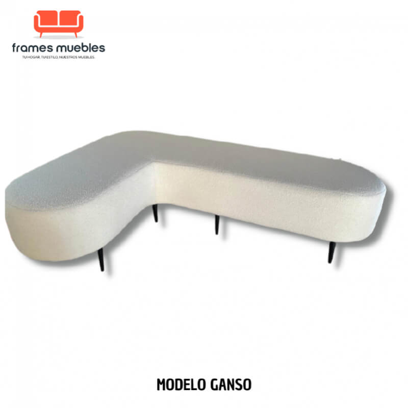 Modelo Ganso – Diseño Vanguardista y Personalización Exclusiva para Tu Espacio | Frames Muebles