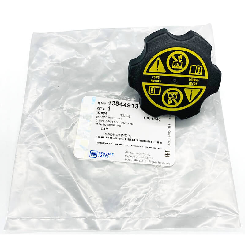 TAPA RESERVORIO RADIADOR CHEVROLET CRUZE; TRACKER; SAIL 1.5; CAVALIER 1.5 13544913