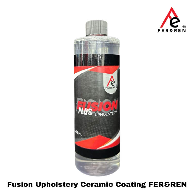 Fusion Upholstery Ceramic Coating 473 ml – Protección Cerámica para Telas, Alfombras, Cuero y Vinilo | Fer&Ren