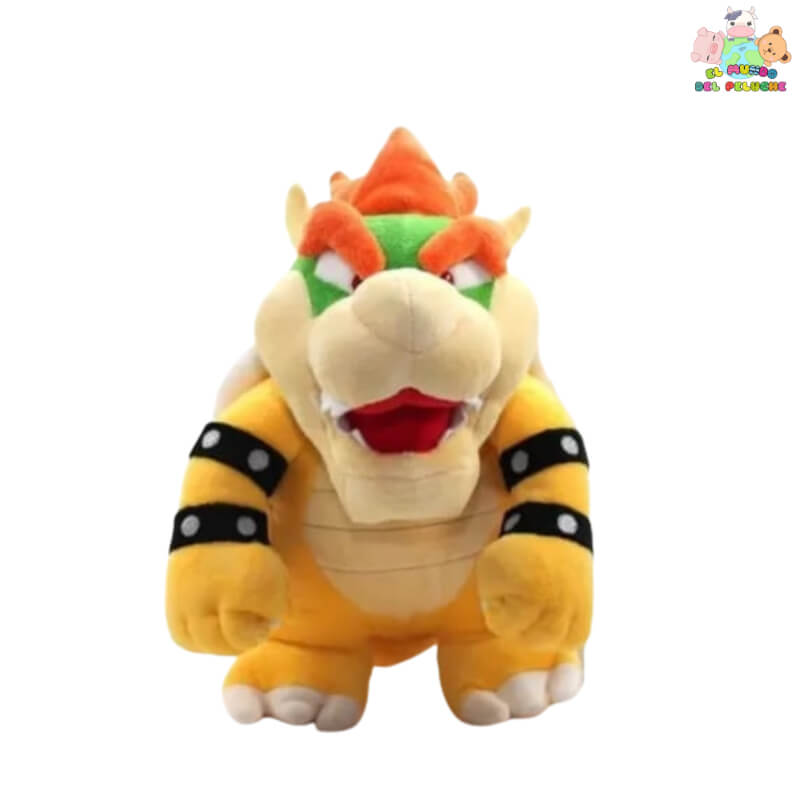 Peluche Bowser #2 | Personaje de Mario Bros | 42x26 cm | El Mundo del Peluche