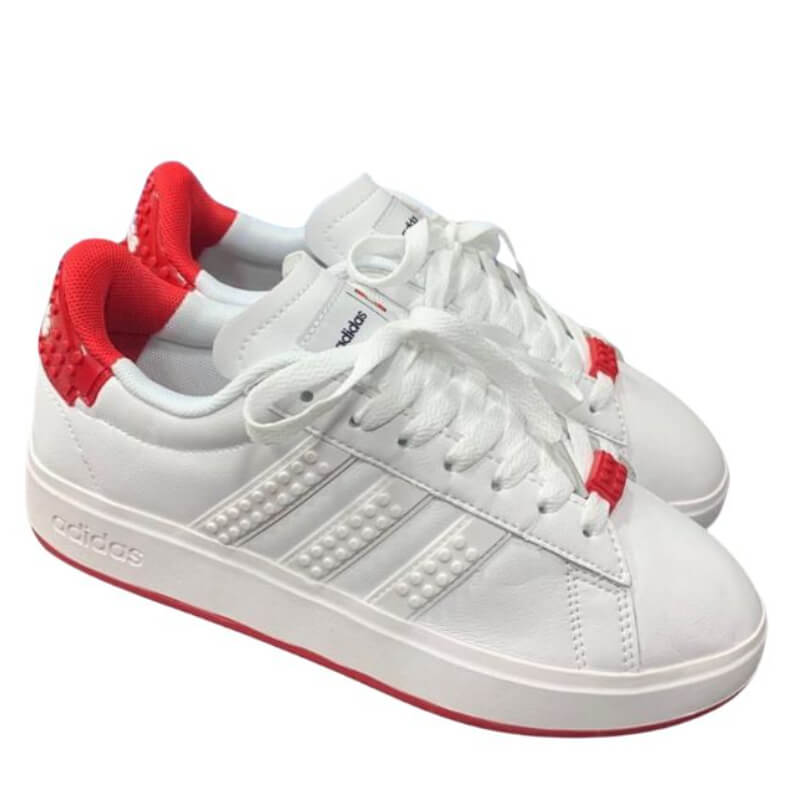 ADIDAS GRAND COURT X LEGO RED - MUJER