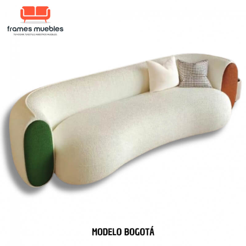 Sofá Modelo Bogotá – Elegancia Moderna y Estilo Personalizado | Frames Muebles