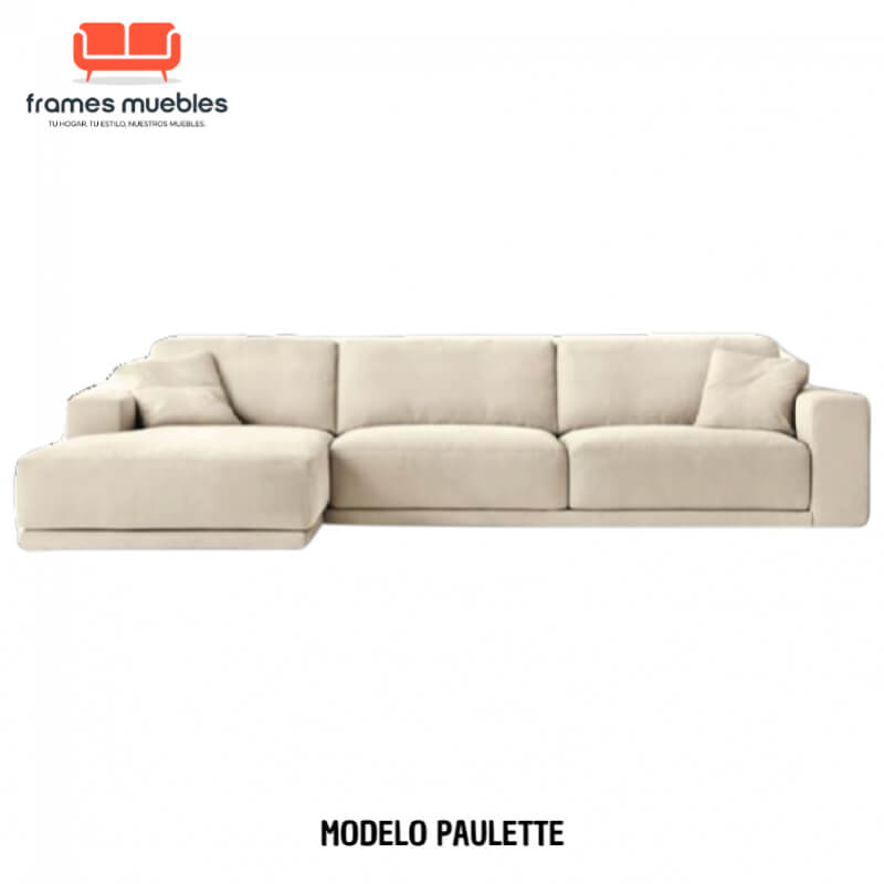 Sofá Modelo Paulette - Diseño Moderno y Comodidad Personalizada | Frames Muebles