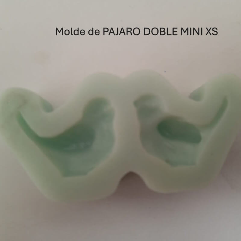Molde de PAJARO DOBLE MINI XS