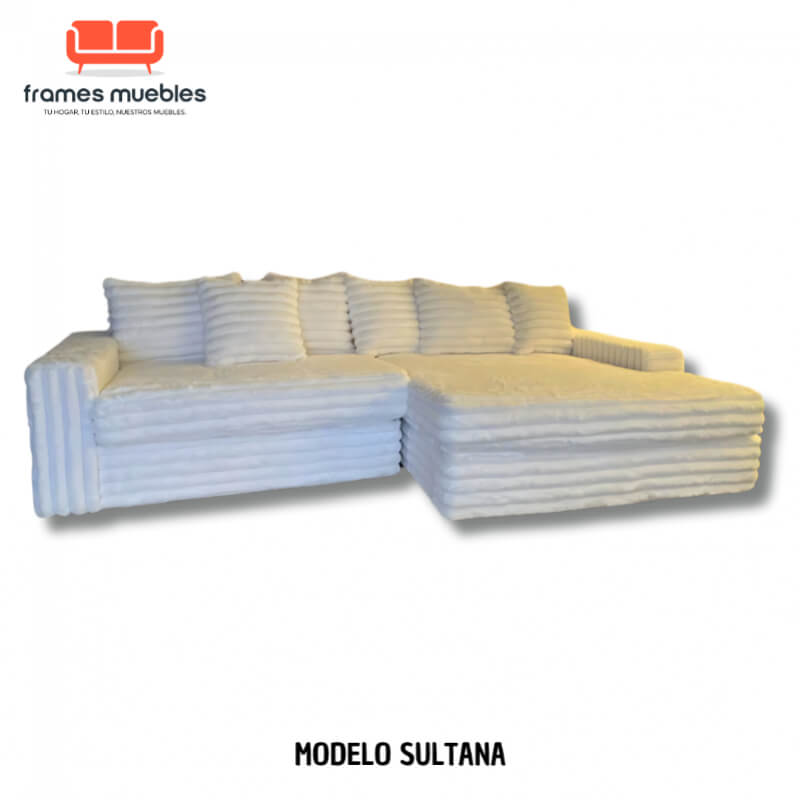 Sofá Modelo Sultana - Elegancia y Comodidad Adaptada a Tu Estilo | Frames Muebles