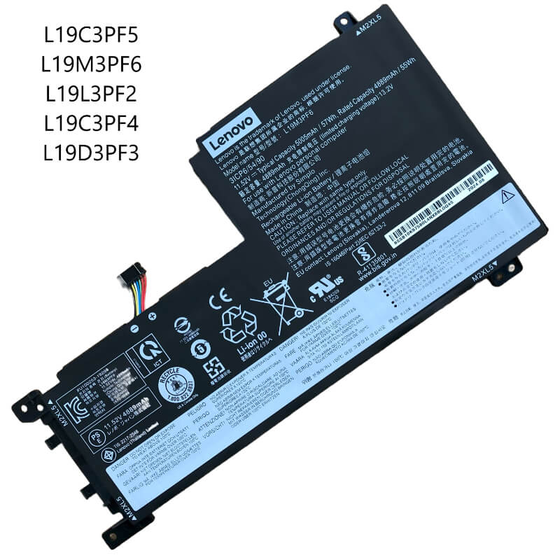 BATERIA LENOVO L19C3PF5 L19M3PF6 11.5V 57WH