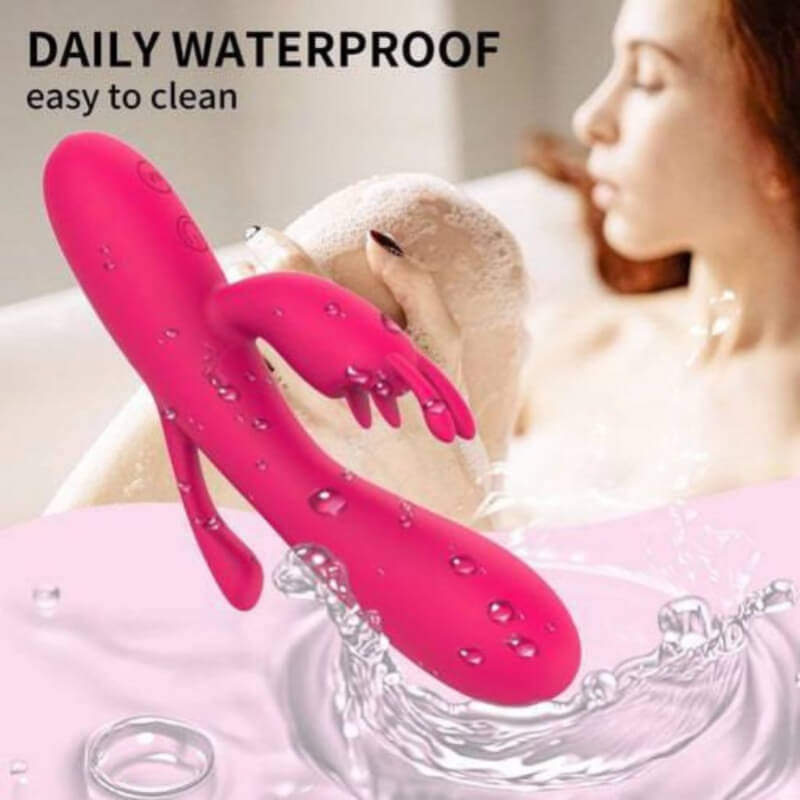 Vibrador Conejo TOM: 12 Vibraciones Clítoris y Punto G