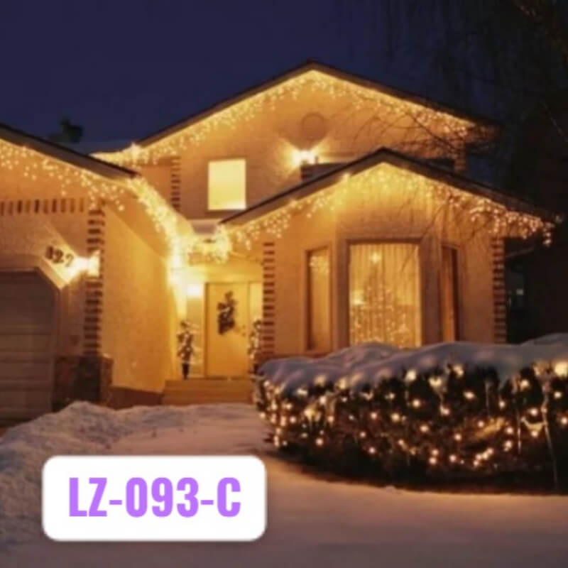 Luces Led de cascada para decoración 5 METROS ANCHO 200LED