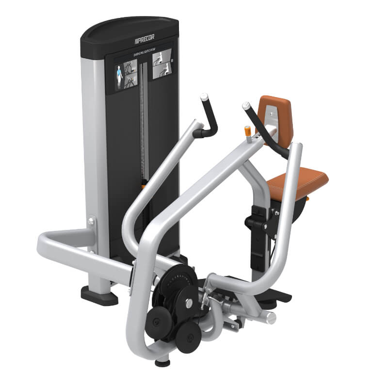 Remo sentado divergente Precor Resolute Strength: Entrenamiento Completo de Espalda | Fitness Solutions Ecuador
