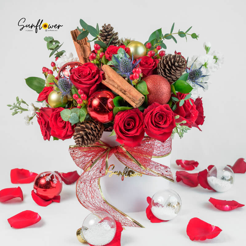 CINNAMON BOX: Flores y Esferas| ENVIOS A GUAYAQUIL - SAMBORONDON - DAULE
