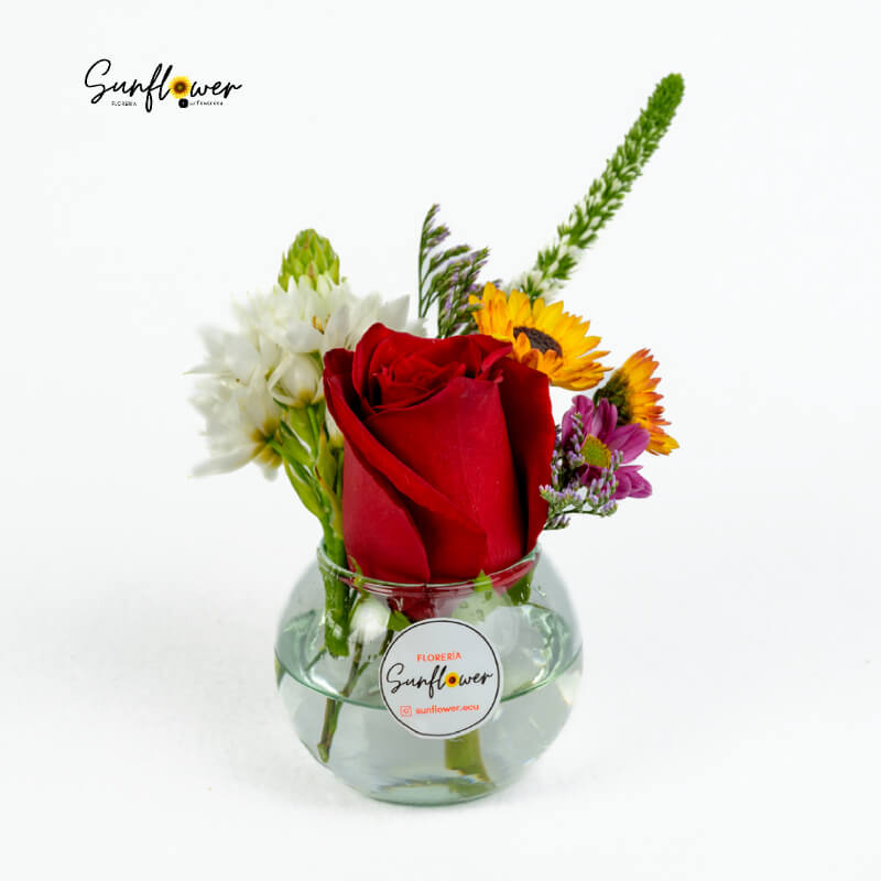 Rosa unitaria | Florería Sunflower Atelier envios a Guayaquil, Samborondón y Daule