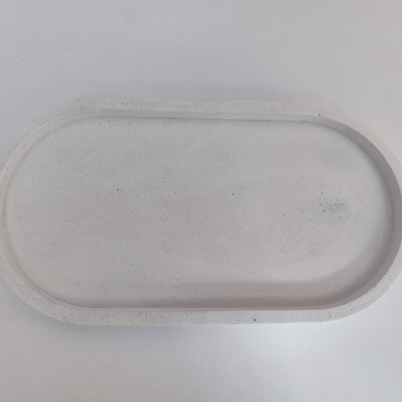 Bandeja ovalada blanco, varios modelos.